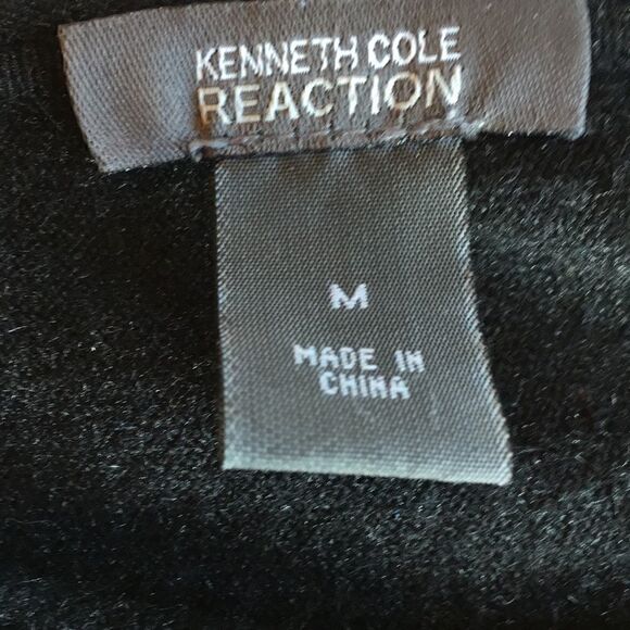 Angora Kenneth Cole Reaction sweater batwing blk M - Picture 8 of 8